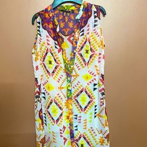 Melange Tunic top
